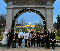  Photo of PM East & West Jr HS student who performed in the Marywood Honors Band Festival